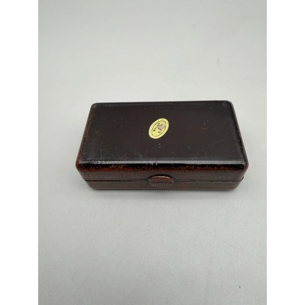 Vintage Cherub Angel Trinket Box Raphael Putti Jewelry Case Red Velvet